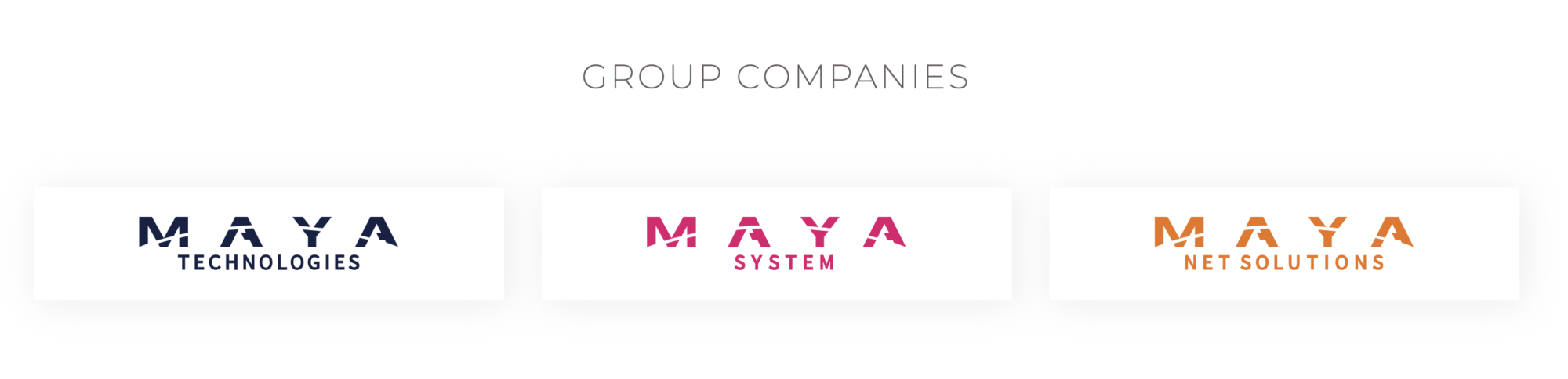 MAYAビジネスソリューションズの関連会社